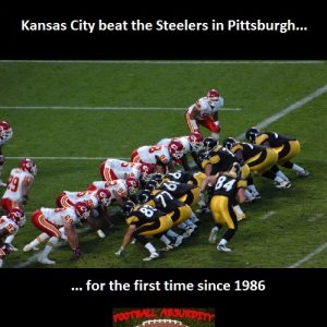 Fact about Chiefs Steelers