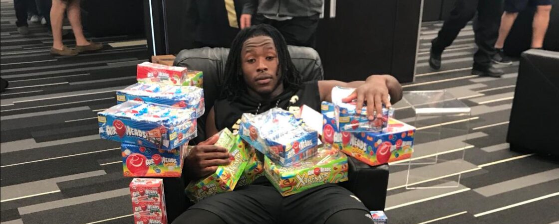 Alvin Kamara, with everyone who doesn't want him in 2020.
