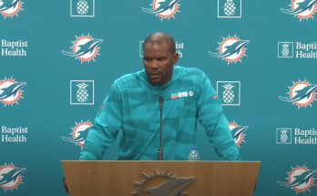 Brian Flores Miami Dolphins Screenshot Press Conference Coach Speak